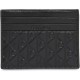 calvin,klein,embossed,leather,card,case,black