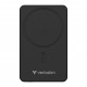verbatim,charge,n,go,essentials,power,bank,5000mah,magnetic,wireless,charging,black,black