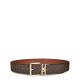 дамски,колан,michael,michael,kors,women,s,signature,logo,monogram,leather,belt,brown,logo,rev