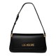 всички,чанти,love,moschino,logo,flat,shoulder,bag,black
