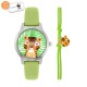 tikkers,kids,tikker,x,wwf,tiger,quartz,watch,green