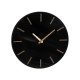 аксесоари,на,разпродажба,mica,brixen,wall,clock,aluminium,black