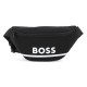 юношеска,чанта,стягайте,багажа,за,лятото!,портмонета,boss,logo,bum,bag,juniors,black,white