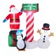 premier,decorations,christmas,inflatable,santa,penguin,snowman,santa,peng,snow