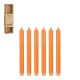аксесоари,на,разпродажба,mica,candle,stearin,6,pieces,orange