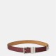 аксесоари,на,разпродажба,michael,michael,kors,women's,leather,belt,oxblood