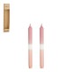 аксесоари,на,разпродажба,mica,dip,dye,dinner,candle,stearin,2,pieces,pink