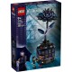 lego,lego&#174;,wednesday,76784,black,dahlia,flower,halloween,gift,faux,plant,room,decor,tbc