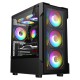 cit,bolt,black,micro,atx,gaming,case,with,4,x,120mm,argb,infinity,fans,+,30pc,tint,tempered,glass,black