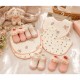 аксесоари,на,разпродажба,nursery,time,nursery,bibs,and,soc,bb63,white,pink