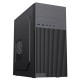 cit,mentor,micro,atx,office,pc,case,with,usb,type,c,and,80mm,rear,black,fan,included,black