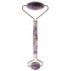 skin,gym,amethyst,crystal,facial,roller,purple