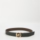 аксесоари,на,разпродажба,michael,michael,kors,mk,32mm,revs,belt,ld99,chocolate