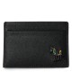 paul,smith,zebra,leather,card,holder,black