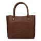 biba,leather,padded,tote,bag,brown