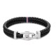 аксесоари,на,разпродажба,tommy,hilfiger,gents,tommy,hilfiger,black,braided,carabiner,bracelet,black
