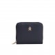 дамско,портмоне,tommy,hilfiger,women,s,icon,medium,zip,around,purse,space,blue