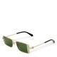 off,white,cortez,rectangle,sunglasses,gold,green
