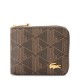 портмоне,lacoste,men,s,mono,leather,billfold,wallet,brown,t93