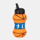 аеробика,donnay,silicone,bpa,free,collapsible,waterbottle,basketball