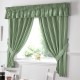 alan,symonds,gingham,kitchen,curtains,green