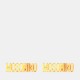 moschino,lettering,earrings,gold,a0606