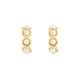 бижутерия,ted,baker,pheona,pearl,bubble,hoop,earring,gold,pearl