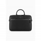 чанта,emporio,armani,regenerated,saffiano,leather,business,bag,black,81072