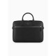 чанта,аксесоари,на,разпродажба,emporio,armani,regenerated,saffiano,leather,business,bag,black,81072