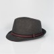 шапка,всички,шапки,плажни,шапки,аксесоари,на,разпродажба,brave,soul,trilby,hat,with,contrast,tape,detail,black
