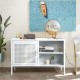 аксесоари,на,разпродажба,furniturer,storage,cabinet,with,shelves,and,perforated,door,white,96.5,x,40,x,64.5,cm,white