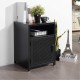 аксесоари,на,разпродажба,furniturer,storage,cabinet,with,perforated,door,and,open,shelf,39,x,35,x,56,cm,black