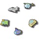 crocs,jibbitz,charms,tiny,vehicles