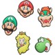 crocs,jibbitz,charms,super,mario