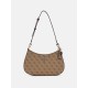 guess,noelle,shoulder,bag,womens,latte