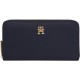 портмоне,всички,чанти,tommy,hilfiger,poppy,large,zip,around,purse,space,blue
