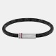 бижутерия,tommy,hilfiger,tommy,hilfiger,men’s,cord,leather,bracelet,black