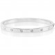 бижутерия,kate,spade,set,in,stone,hinged,bangle,crystal,silver