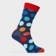 чорапи,на,разпродажба,всички,чорапи,happy,socks,big,dot,pop,navy