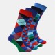 чорапи,на,разпродажба,всички,чорапи,happy,socks,strip,gift,4pk,99,green