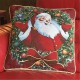 alan,symonds,santa,&,wreath,christmas,cushion,multicolour