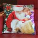 alan,symonds,santa,&,child,christmas,cushion,multicolour