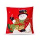 alan,symonds,christmas,snowman,cushion,with,gifts,and,candy,can,multicolour