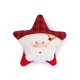alan,symonds,star,shaped,christmas,santa,cushion,multicolour