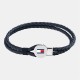 аксесоари,на,разпродажба,tommy,hilfiger,tommy,hilfiger,men&#8217;s,braided,leather,bracelet,blue