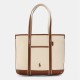 всички,чанти,polo,ralph,lauren,polo,sm,pp,tote,ld05,ecru,cuoio