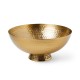 biba,x,tess,daly,metal,hammered,bowl,gold
