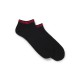 чорапи,hugo,2,pack,of,branded,cuff,socks,black