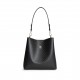 tommy,hilfiger,women,s,icon,satchel,mono,faux,leather,shoulder,bag,black