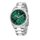часовник,часовници,maserati,men's,competizione,analogue,quartz,watch,green,silver